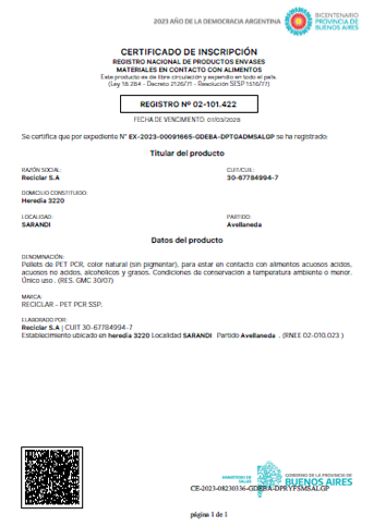 Políticas de Calidad Plásticos Bouelvares