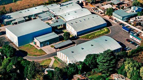 Vista Aerea de la Fábrica